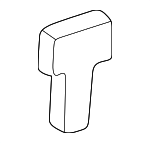 XR3Z7631612AAA - Body: Quarter Trim Panel Clip for Ford Image