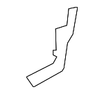 51169202914 - Body: Storage Compartment Cover for BMW: 740i, 740Ld xDrive, 740Li, 740Li xDrive, 750i, 750i xDrive, 750Li, 750Li xDrive, 760Li, ActiveHybrid 7 Image