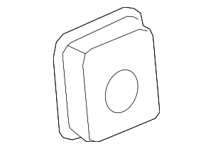 51477040621 - Body: Mount Bracket for BMW: 535i GT, 535i GT xDrive, 550i GT, 550i GT xDrive, 645Ci, 650i, 740i, 740Ld xDrive, 740Li, 740Li xDrive, 750i, 750i xDrive, 750Li, 750Li xDrive, 760Li, ActiveHybrid 7, M6, X3 Image