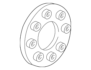 472536 - Suspension: Wheel Clamp Ring for Chevrolet: C/K Pickup, C1500, C2500, C3500, G10, G20, G30, K1500 Pickup, K2500 Pickup, K3500 Pickup, P20, P30, R10, R20, R2500, R30, R3500, V10, V20, V30, V3500 | GMC: C1500 Pickup, C2500 Pickup, C3500 Pickup, G1500, G2500, G3500, K1500 Pickup, K2500 Pickup, K3500 Pickup, P2500, P3500, R1500 Pickup, R2500 Pickup, R3500 Pickup, V1500, V2500, V3500 Image