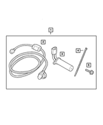 56044359AA - Mopar Accessories - Component Parts: Engine Block Heater for Chrysler: 300, Aspen | Dodge: Challenger, Charger, Durango, Magnum, Ram 1500, Ram 2500, Ram 3500 | Jeep: Commander, Grand Cherokee Image