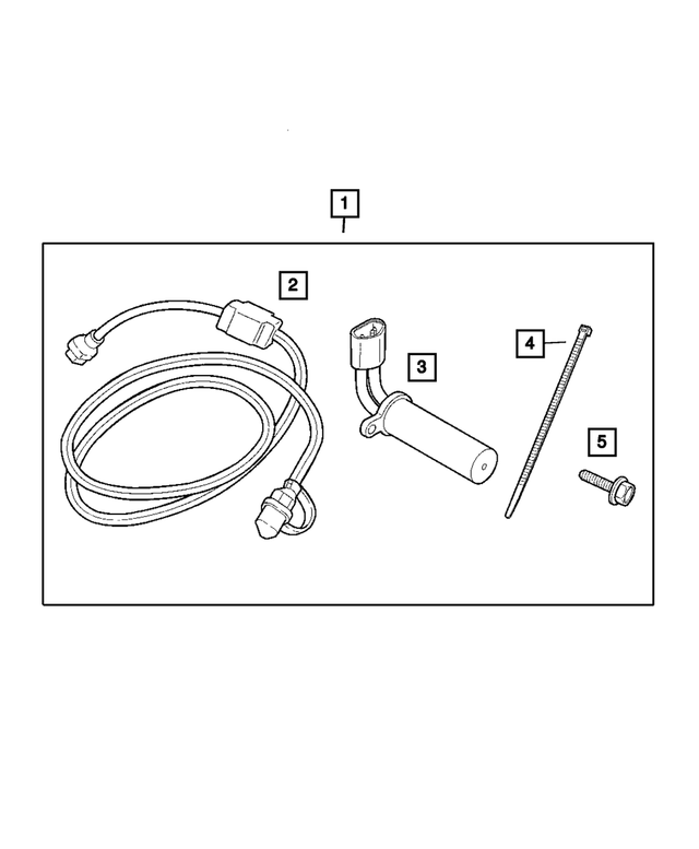 56044359AA - Mopar Accessories - Component Parts: Engine Block Heater for Chrysler: 300, Aspen | Dodge: Challenger, Charger, Durango, Magnum, Ram 1500, Ram 2500, Ram 3500 | Jeep: Commander, Grand Cherokee Image