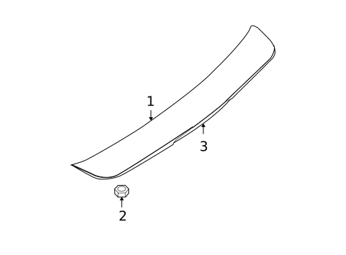 Spoiler for 2009 Nissan Maxima #0