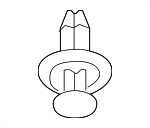 B45A56146A - Body: Mount Bracket Fastener for Mazda: 3, 6, CX-3, CX-30, CX-5, CX-50, CX-70, CX-9, CX-90, MX-30 EV, MX-5 Miata Image