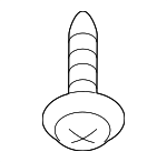 9CF600516B - Body: Mount Bracket Screw for Mazda: 2, 3, 5, 6, CX-3, CX-30, CX-5, CX-50, CX-7, CX-70, CX-9, CX-90, Miata, MPV, MX-30 EV, MX-5 Miata, Protege, Protege5, RX-8 Image