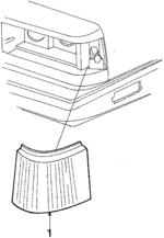 4399814 - Electrical: Side Marker Lamp for Chrysler: New Yorker | Dodge: Dynasty Image