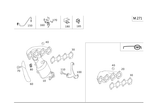 2721403109 - Exhaust System: Exhaust Manifold for Mercedes-Benz Image