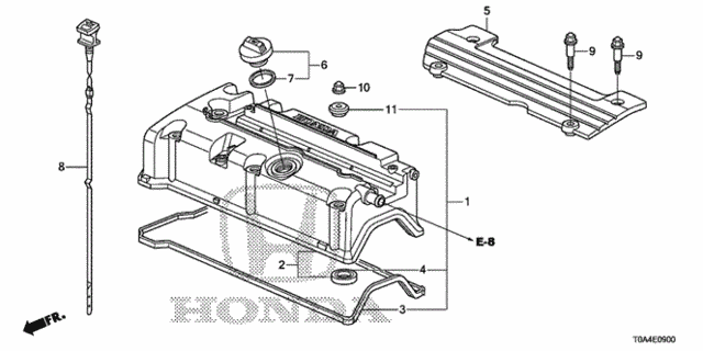Cylinder Head Cover (-'14) for 2013 Honda CR-V #0
