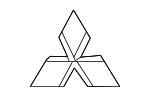 7415A012 - : Emblem for Mitsubishi Image