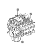 R8266873AA - 5.7L Gas; Engine: Long Block Engine for Mopar Image