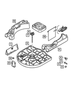 6107289AA - Wheels: Hex Head Screw for Mopar Image
