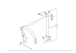 1638603085 - Front Seats: Seat Belt for Mercedes-Benz: ML320, ML430, ML55 AMG Image