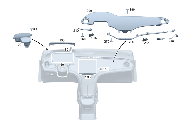 2969005311 - Electr. System: Control Unit for Mercedes-Benz: EQE 350 SUV, EQE 350+ SUV, EQE 500 SUV, EQE AMG SUV, EQS 450 SUV, EQS 450+ SUV, EQS 580 SUV, Maybach EQS 680 SUV Image image