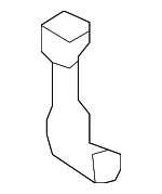 572323K000 - Steering: Pressure Hose Bracket for Hyundai Image