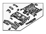 65510GG030 - Body: Floor Pan Assembly for Kia Image