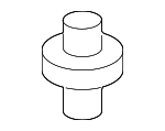 LR042472 - Body: Lower Pillar Trim Screw for Land Rover: Discovery, Discovery Sport, LR2, Range Rover, Range Rover Evoque, Range Rover Sport Image
