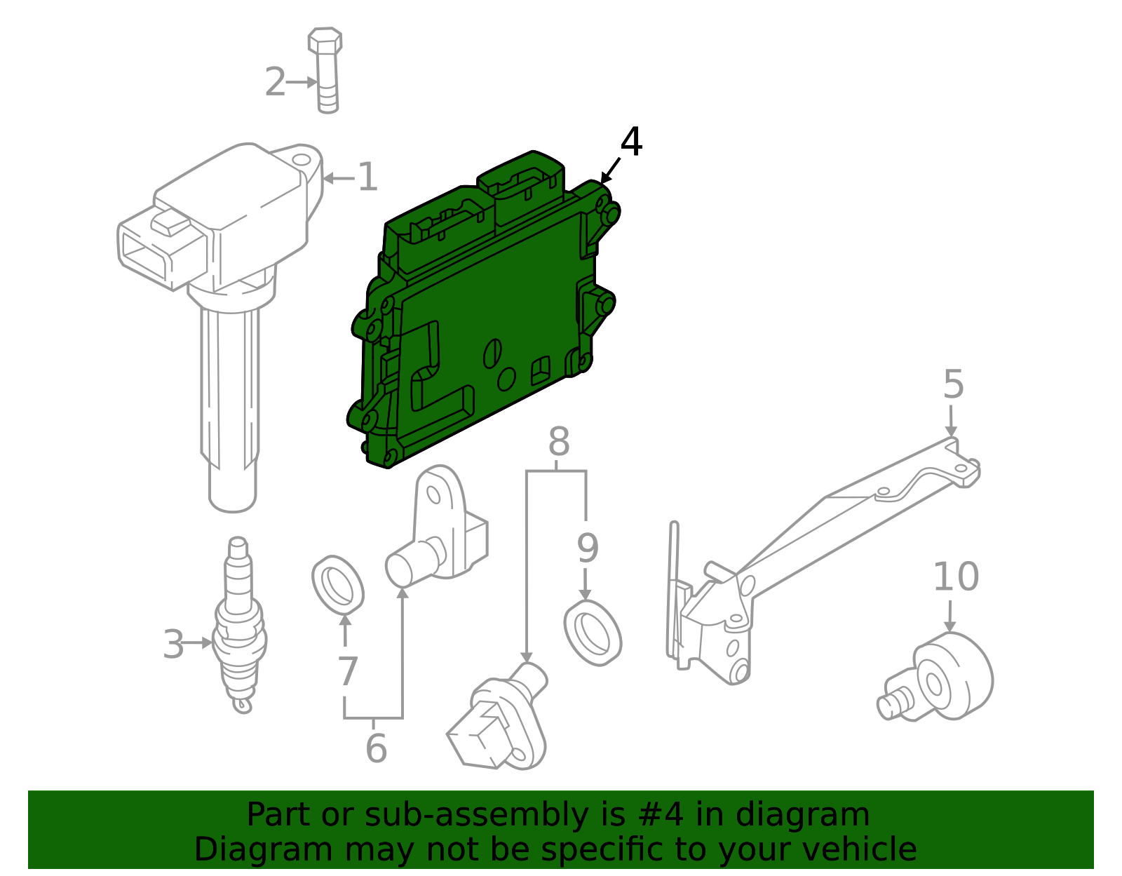 PXGH-18-881A - Engine Control Module (ECM) 2024-2025 Mazda | Mazda