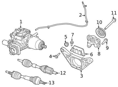 Drive Axles for 2015 Jeep Cherokee #1