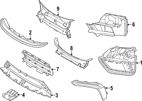 Grille & Components for 2024 Porsche 718 Cayman #0