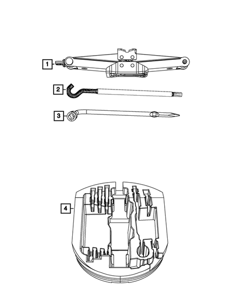 Jack Stowage for 2021 Jeep Grand Cherokee #0