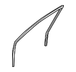 K30A58605A - Body: Run Channel for Kia: Rio Image