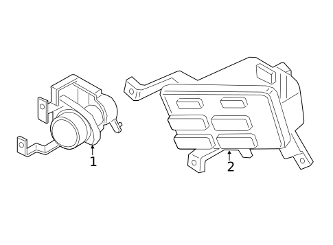 Fog Lamps for 2019 Kia Sorento #0