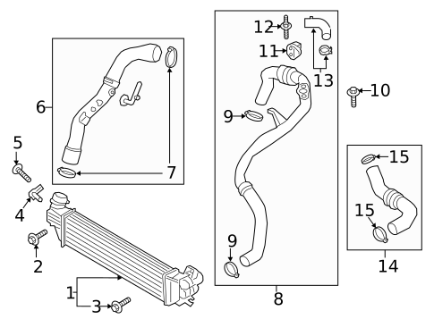 Intercooler for 2017 Lincoln Continental #0