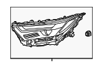 811100R360 - Electrical: Headlight Assembly for Toyota Image