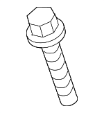 MB572857 - : Steering Lock Bolt for Mitsubishi: Eclipse, Outlander Image