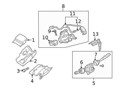 Primary Ignition for 2010 Mitsubishi Eclipse #0