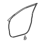 6786248130 - : Door Weather-Strip for Toyota: Venza Image