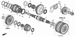 22814RGC003 - Transmission - Automatic: RING, SEAL (21.2MM) for Honda Image