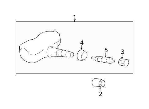 Tire Pressure Monitor Components for 2015 Scion FR-S #0