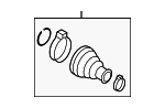 4M0498201 - Suspension: Inner Boot for Audi Image