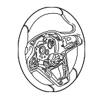 32305B3B7E7 - Steering: Steering Wheel for BMW Image