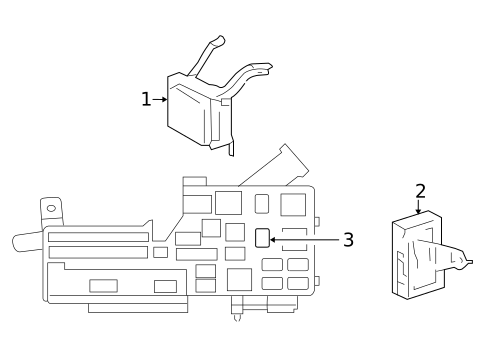 Cruise Control System for 2011 Lexus ES350 #0