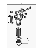 24589583 - : Engine Oil Filter for Chevrolet: Express 2500, Express 3500 | GMC: Savana 2500, Savana 3500 Image