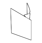 5056072AA - Body: Child Lock Label for Chrysler: 300, Aspen, PT Cruiser, Sebring | Dodge: Avenger, Charger, Dakota, Durango, Journey, Magnum, Neon, Ram 1500, Ram 2500, Ram 3500, Stratus Image