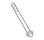 C2C26681 - Steering: Mount Bracket Bolt for Jaguar Image