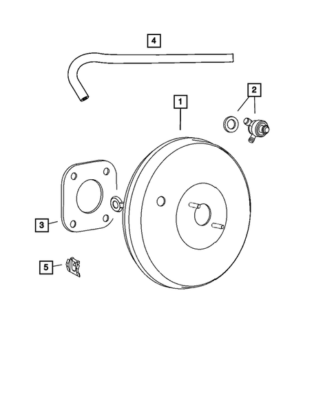 Servofrein pour 2007 Dodge Caliber #0
