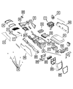 5PF372X9AA - Interior Trim: Cupholder for Mopar Image