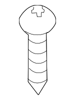 1249205123 - Electrical: High Mount Lamp Screw for Kia: Amanti, Borrego, Cadenza, Carnival, EV6, EV9, Forte, Forte Koup, Forte5, K4, K5, K900, Niro, Niro EV, Optima, Rio, Rio5, Sedona, Seltos, Sorento, Soul, Soul EV, Sportage, Stinger, Telluride Image