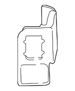 F75Z5L761AA - Electrical: Switch Assembly Bracket for Ford: Expedition, F-250 | Lincoln: Blackwood, Navigator Image