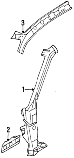 762001M230 - : Hinge Pillar for Nissan Image