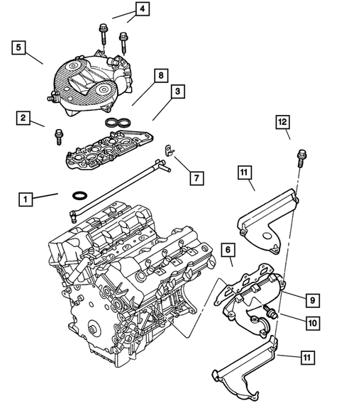 Manifolds for 2001 Chrysler 300M #0