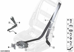 72117348097 - : Upper Belt Strap Rema On Front Left for BMW Image