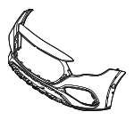 21488572009999 - Body: Bumper Cover for Mercedes-Benz Image