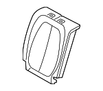 52207300106 - Body: Seat Back Pad for BMW Image