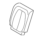 52207375650 - : 2016-2020 BMW X1 - Seat Back Cover for BMW: X1 Image