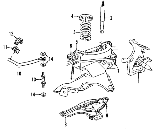 68236458AC - Suspension: Shock Absorber for Mopar Image